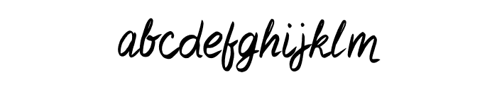 Myrrh Regular Font LOWERCASE