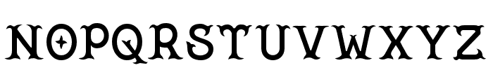 Mysteria-Regular Font UPPERCASE