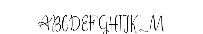 Mystery Regular Font UPPERCASE