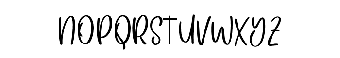 Mysthics Font UPPERCASE