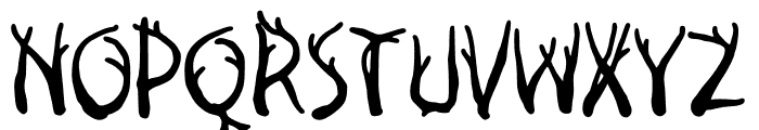 Mystic Root Font UPPERCASE
