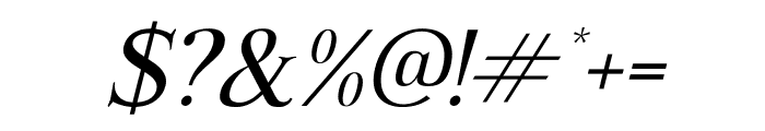 Mystical Floralish Italic Font OTHER CHARS