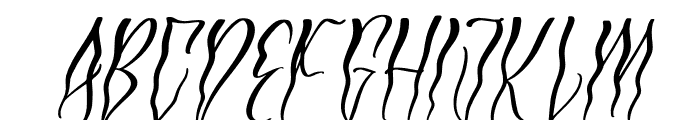 Mystical Romance Italic Font UPPERCASE
