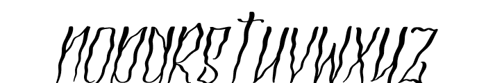 Mystical Romance Italic Font LOWERCASE