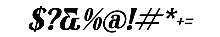 Mystical Timeless Italic Font OTHER CHARS