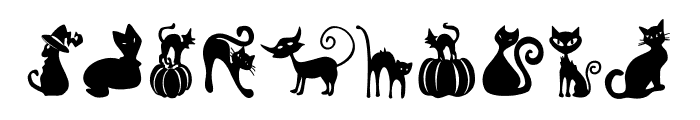 Mystical cat Font OTHER CHARS