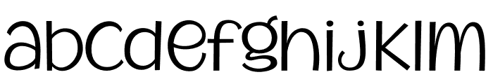 MythicalGarden-Light Font LOWERCASE