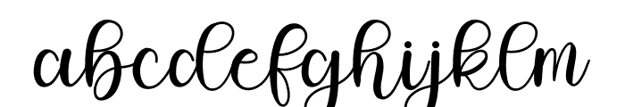 Mythical Font LOWERCASE