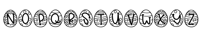 NA Easter Eggs Font LOWERCASE