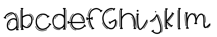 NACRAZYSHAKE Medium Font LOWERCASE