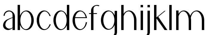 NAOMI-Medium Font LOWERCASE