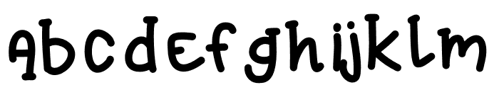 NAUnicornFarts Medium Font LOWERCASE
