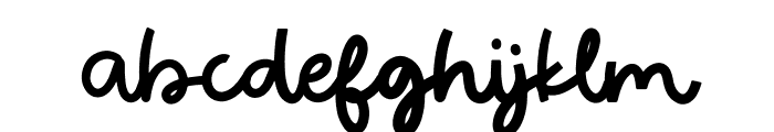 NCL Beachy Myhinjet Font LOWERCASE