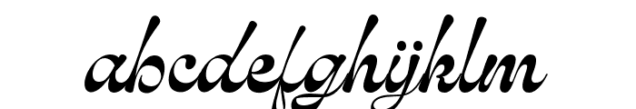 NCL Hubiny Regular Font LOWERCASE