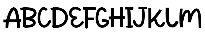 NCL Movery Gnittery Font UPPERCASE