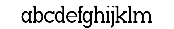 NEBAH Light Font LOWERCASE