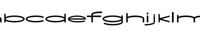 NEOGEO BRUTAL REGULAR Font LOWERCASE