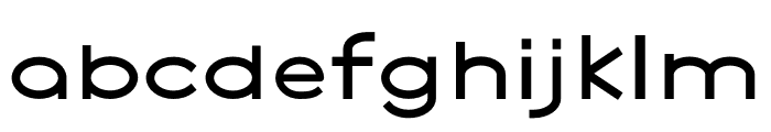 NEOGEO NORMAL REGULAR Font LOWERCASE