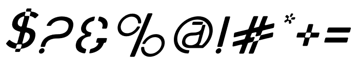 NEW CROPOS ITALIC Font OTHER CHARS