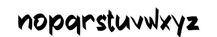 NEWKIDS CREW Font LOWERCASE