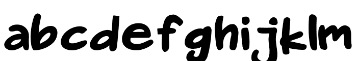 NF-Nadoco Bold Font LOWERCASE