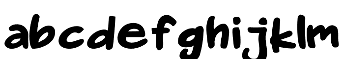 NF-Nadoco Extra Bold Font LOWERCASE
