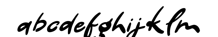 NF-farfelue Regular Font LOWERCASE