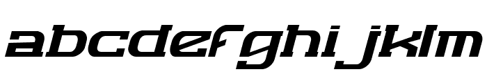 NFC DEFOUR Italic Font LOWERCASE