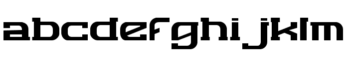 NFC DEFOUR Regular Font LOWERCASE