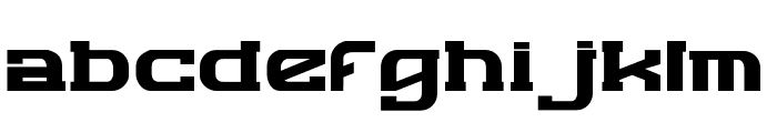 NFCDEFOUR-Bold Font LOWERCASE
