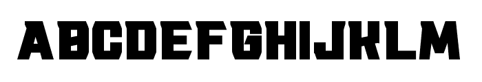 NFCRackis-Bold Font LOWERCASE