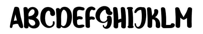 NIGHT BRUNCH Font UPPERCASE