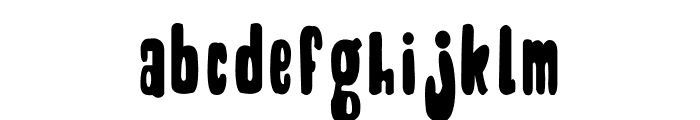 NIGHT SPOOKY Regular Font LOWERCASE