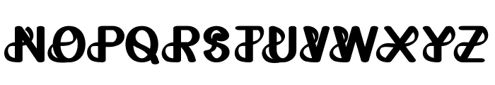 NIROSHY Font UPPERCASE