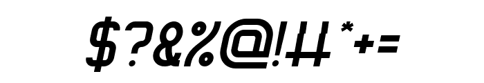NITROGEN Bold Italic Font OTHER CHARS