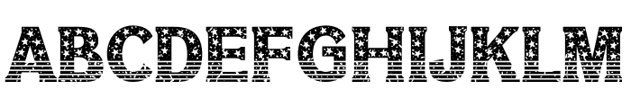 NN America Grunge Font LOWERCASE