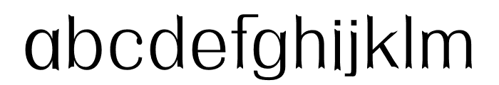 NN Baby Serif Font LOWERCASE