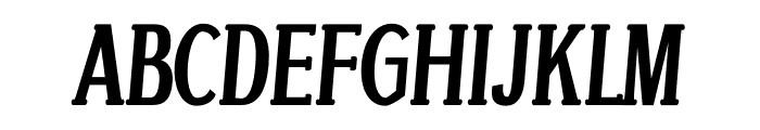 NN Bee Serif Font UPPERCASE