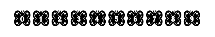 NN Butterfly Font OTHER CHARS