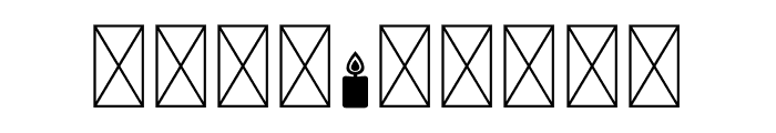 NN Candle Font OTHER CHARS