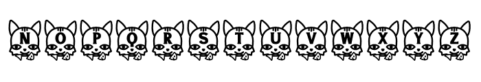 NN Cat3 Font UPPERCASE