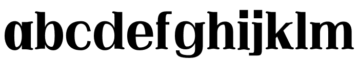 NN Christmas Serif Font LOWERCASE