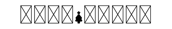 NN Christmas Font OTHER CHARS