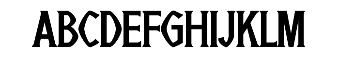 NN Coffee Serif Font UPPERCASE