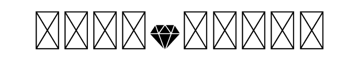 NN Diamond Font OTHER CHARS