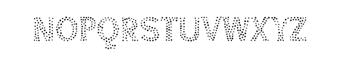 NN Dot Font LOWERCASE