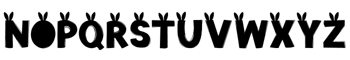 NN-EasterPink Bold Font UPPERCASE