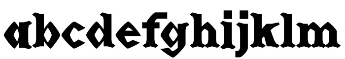 NN Fall Serif Font LOWERCASE