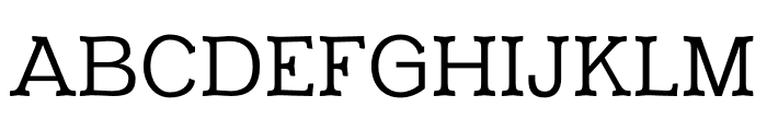 NN Farmhouse Serif Font UPPERCASE