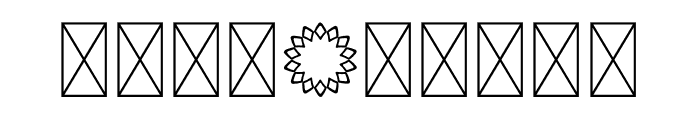 NN Monogram Boho001 Font OTHER CHARS